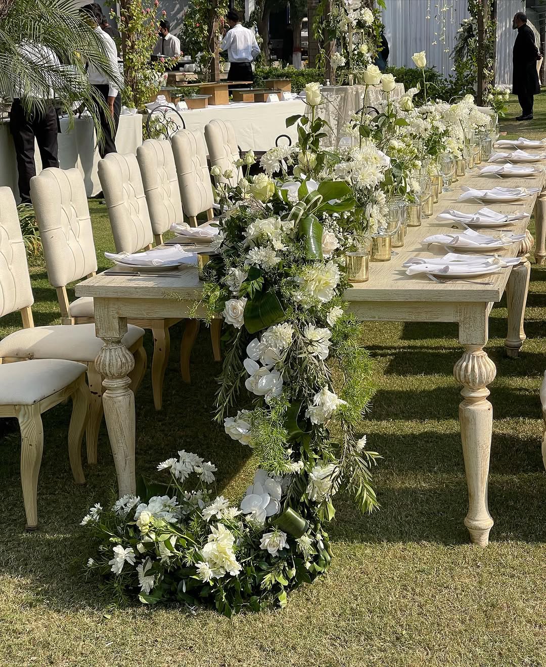Floral mandap
